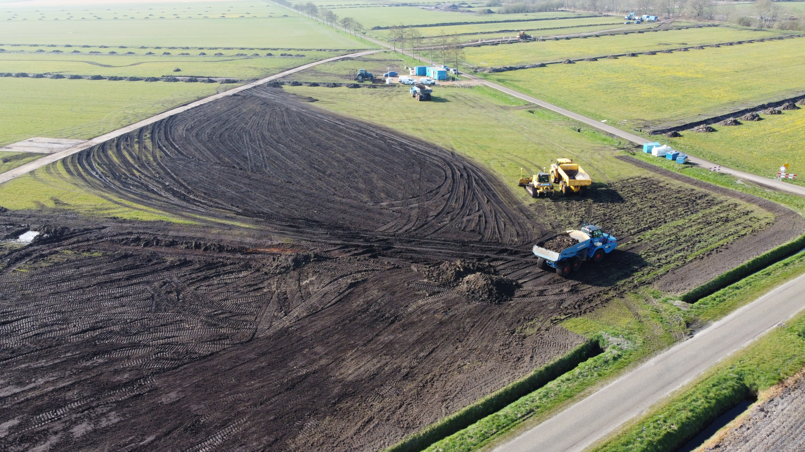 Werkzaamheden in gebied De Branden door Ploegam