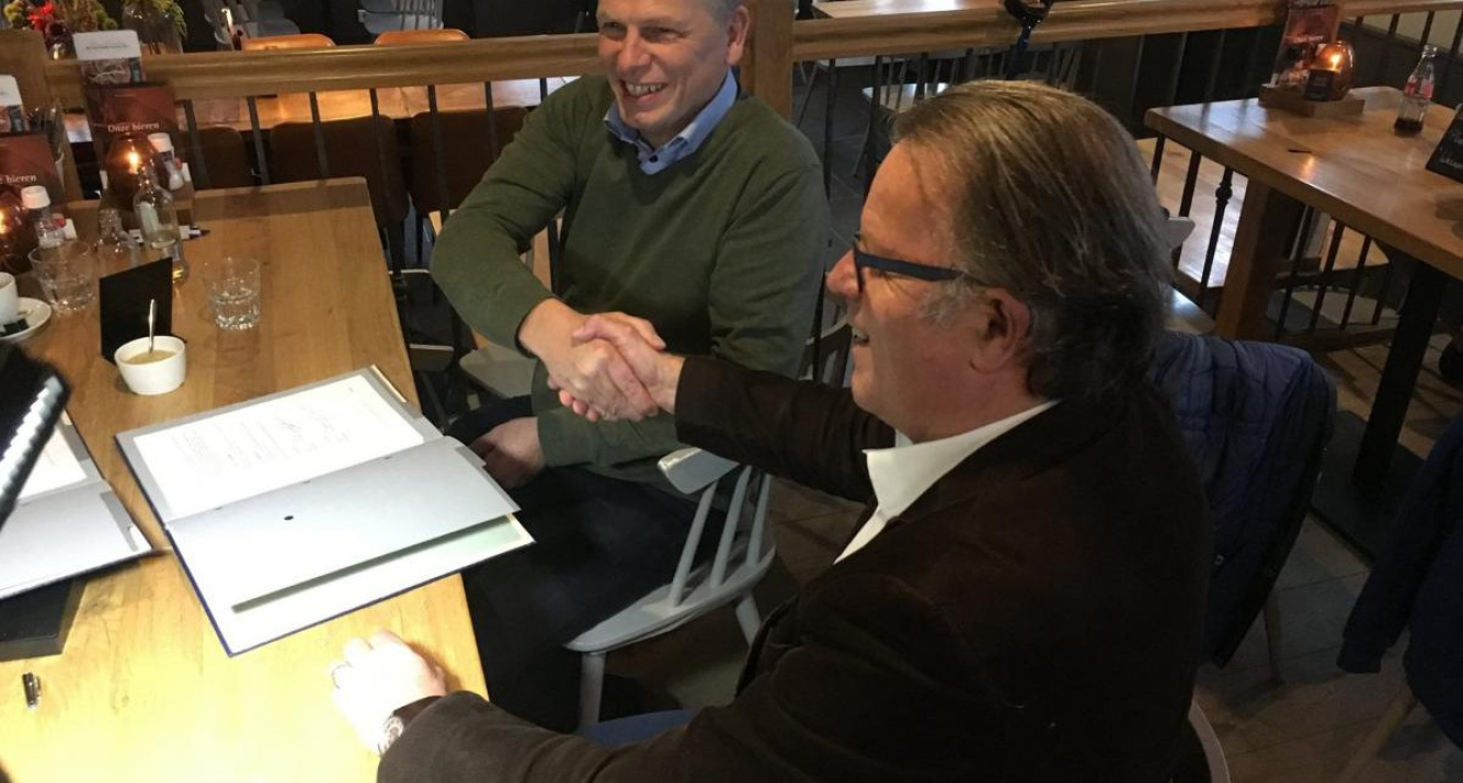 Contract ondertekend