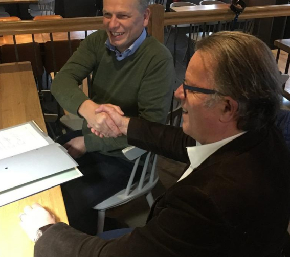 Contract ondertekend