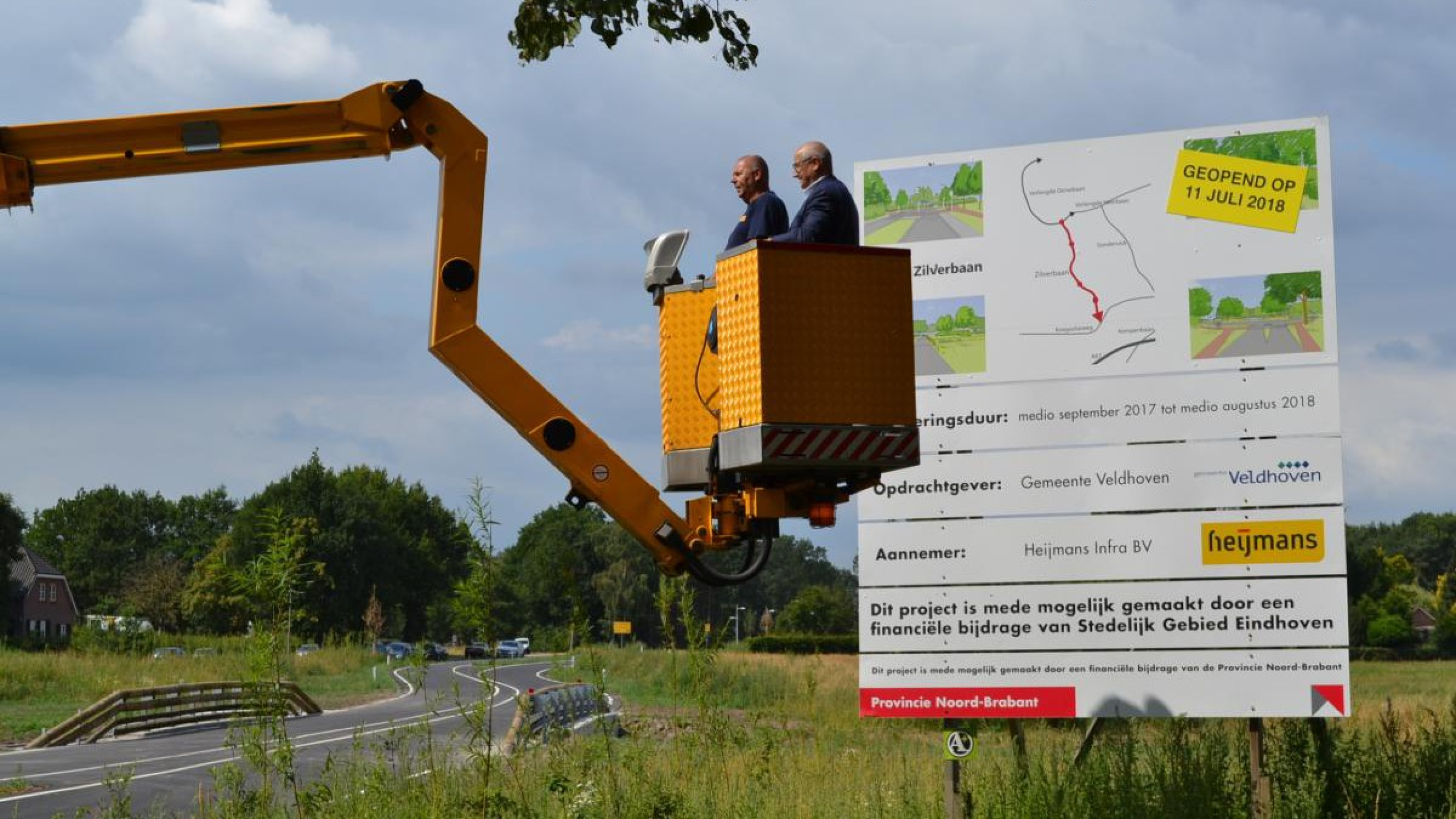 Wethouder van den Oever opent Zilverbaan