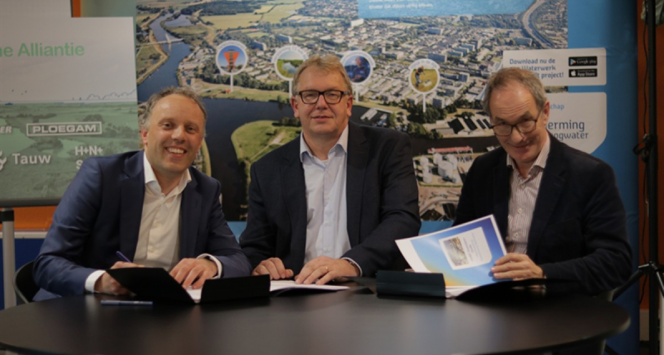 Ondertekening stadsdijken