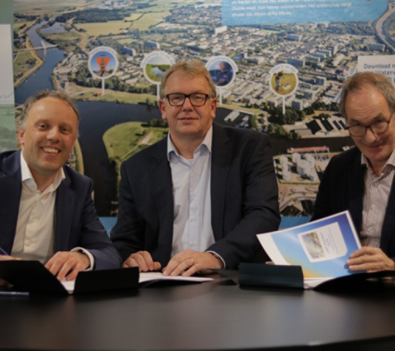 Ondertekening stadsdijken
